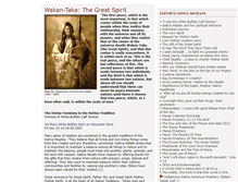 Tablet Screenshot of great-spirit-mother.org